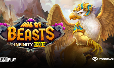 Yggdrasil and ReelPlay gear up for an epic battle in Age of Beasts Infinity Reels™