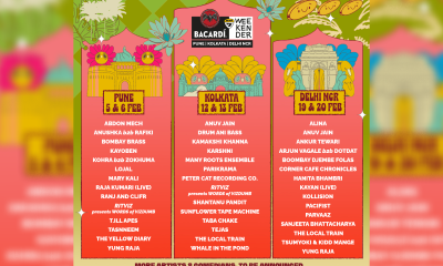 BACARDÍ NH7 WEEKENDER IS BACK THIS FEBRUARY IN PUNE, DELHI AND KOLKATA WITH THE COUNTRY’S MOST UNIQUE INDIE ARTIST LINE-UP
