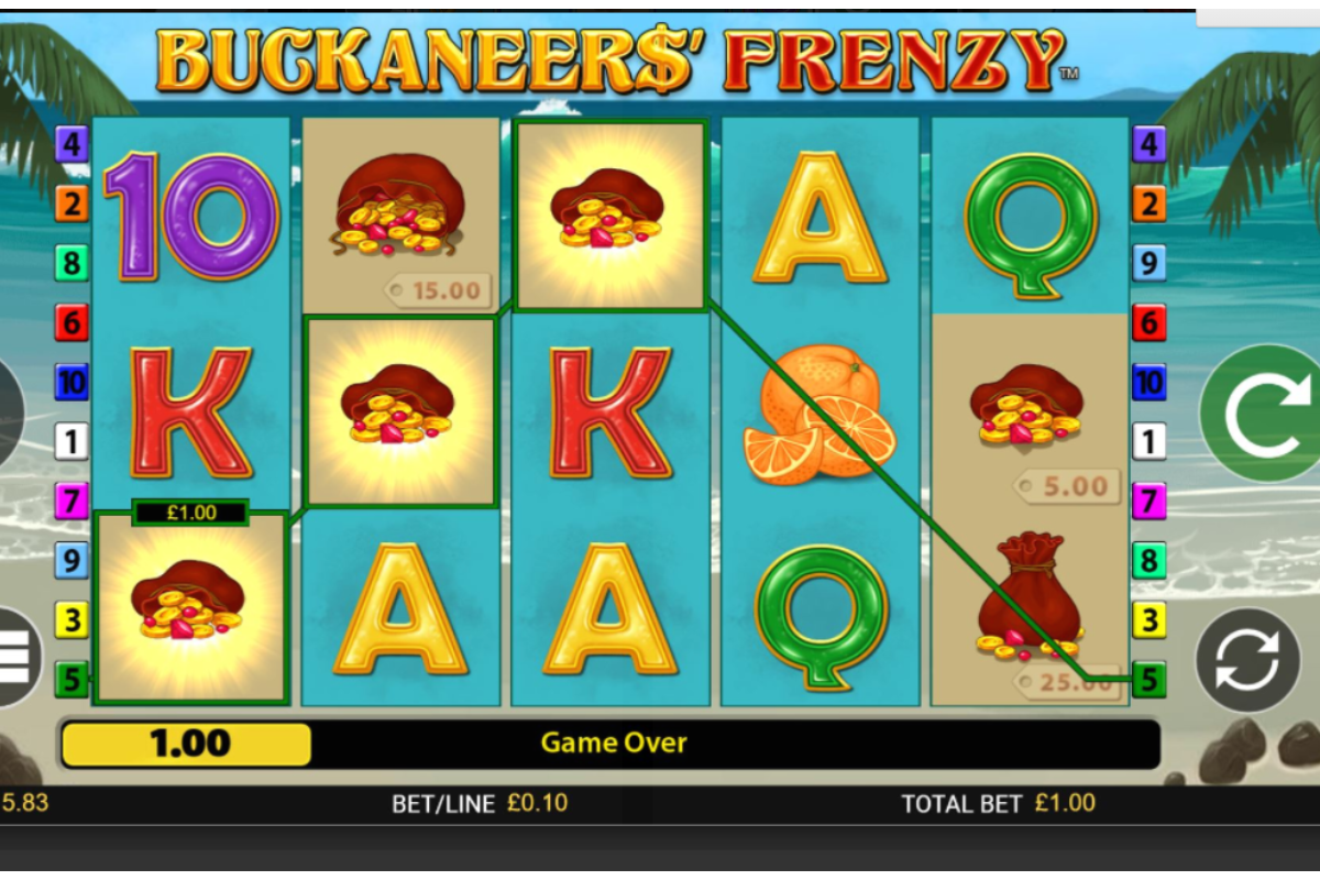 Discover a treasure trove in Blueprint Gaming’s Buckaneers’ Frenzy
