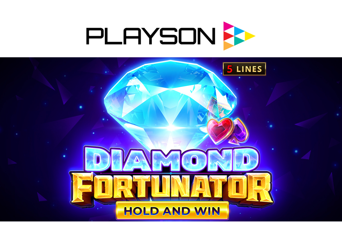 Playson offers luxurious entertainment with Diamond Fortunator: Hold and Win