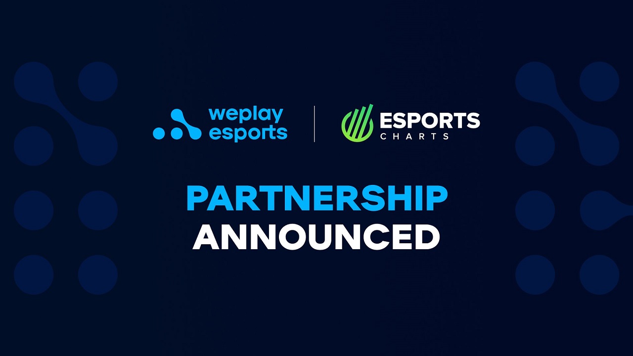 WePlay Holding and Esports Charts: partnership extension