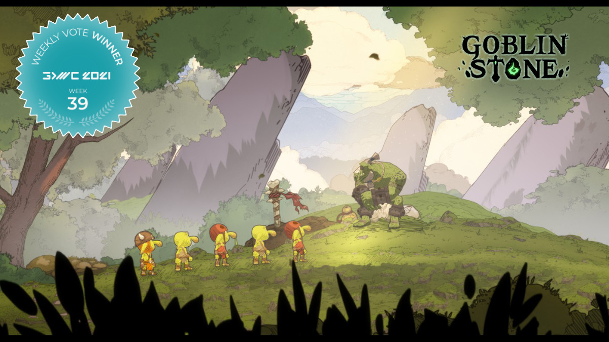Goblin Stone, an adventure and strategy game, won the Fan Favorite vote 39 at GDWC 2021!