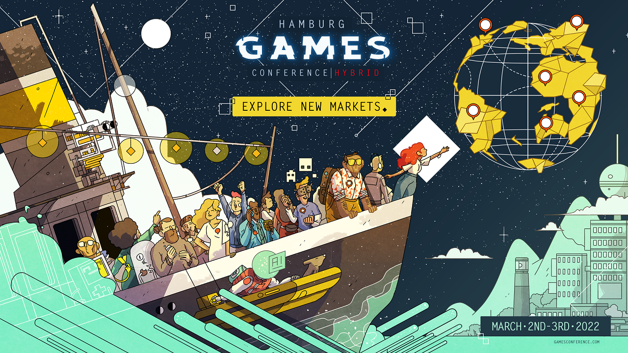 Hamburg Games Conference 2022 sets course for new markets – and confirms first speakers