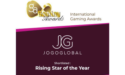 Jogo Global shortlisted as finalist in the International Gaming Awards