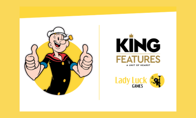 Lady Luck Games teams up with King Features for branded games