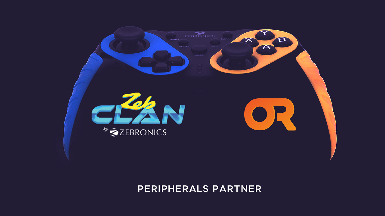 OR Esports Announces Zebronics as Official Peripherals Partner to take gaming to the next level