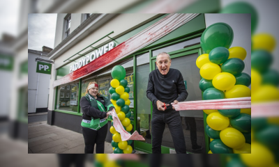 BUTCHERED: TERRY BUTCHER OPENS NEW HEADBAND-WRAPPED PADDY POWER STORE