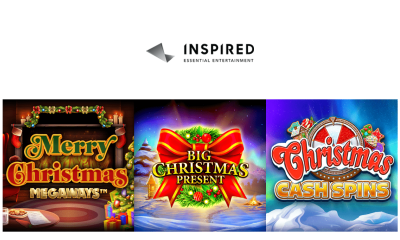 INSPIRED LAUNCHES THREE XMAS GAMES TO GET PLAYERS IN THE FESTIVE SPIRIT: BIG CHRISTMAS PRESENT, MERRY CHRISTMAS MEGAWAYS & CHRISTMAS CASH SPINS