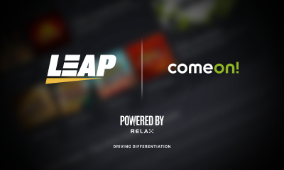 Leap Gaming distributes across ComeOn Group via Relax Gaming