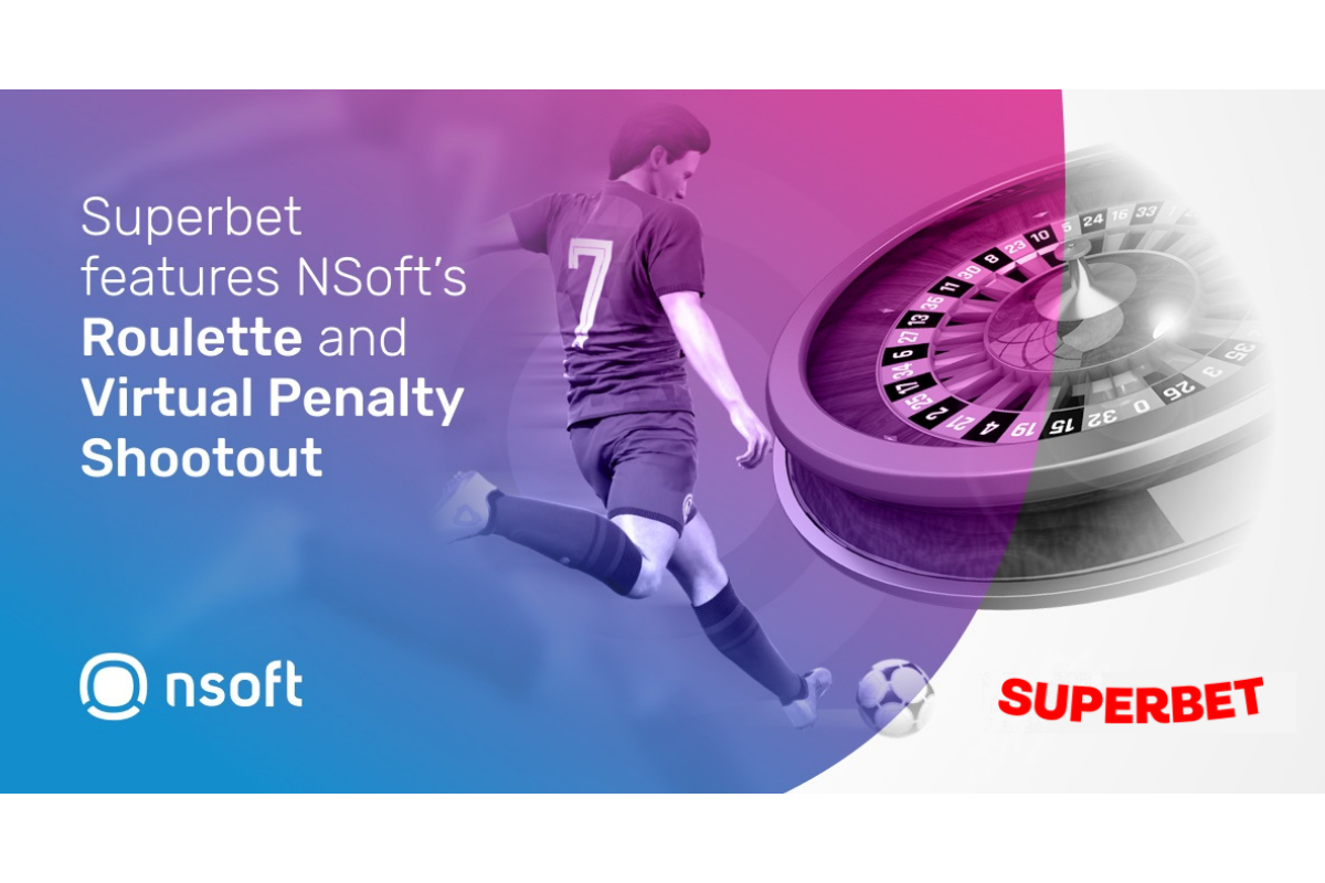 Superbet Romania features NSoft’s Roulette and Virtual Penalty Shootout