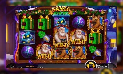 Swintt set phasers to “fun” with new Santa vs Aliens slot