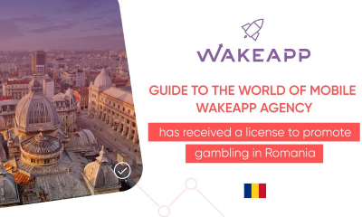 Guide to the world of mobile WakeApp agency has received a license to promote gambling in Romania