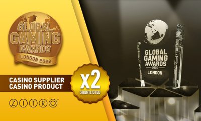 ZITRO SHORTLISTED IN THE FORTHCOMING GLOBAL GAMING AWARDS LONDON 2022