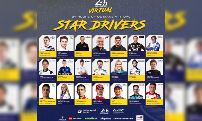 CHAMPIONS FROM AROUND THE WORLD SIGN UP TO COMPETE IN 24 HOURS OF LE MANS VIRTUAL BY MOTORSPORT GAMES
