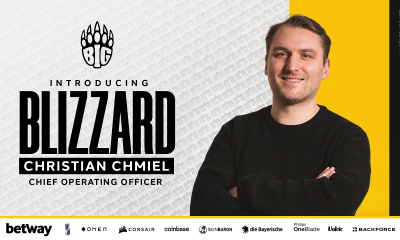 BIG appoints Christian "Blizzard" Chmiel as COO