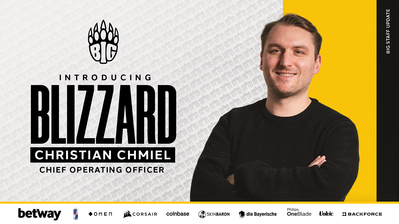 BIG appoints Christian "Blizzard" Chmiel as COO