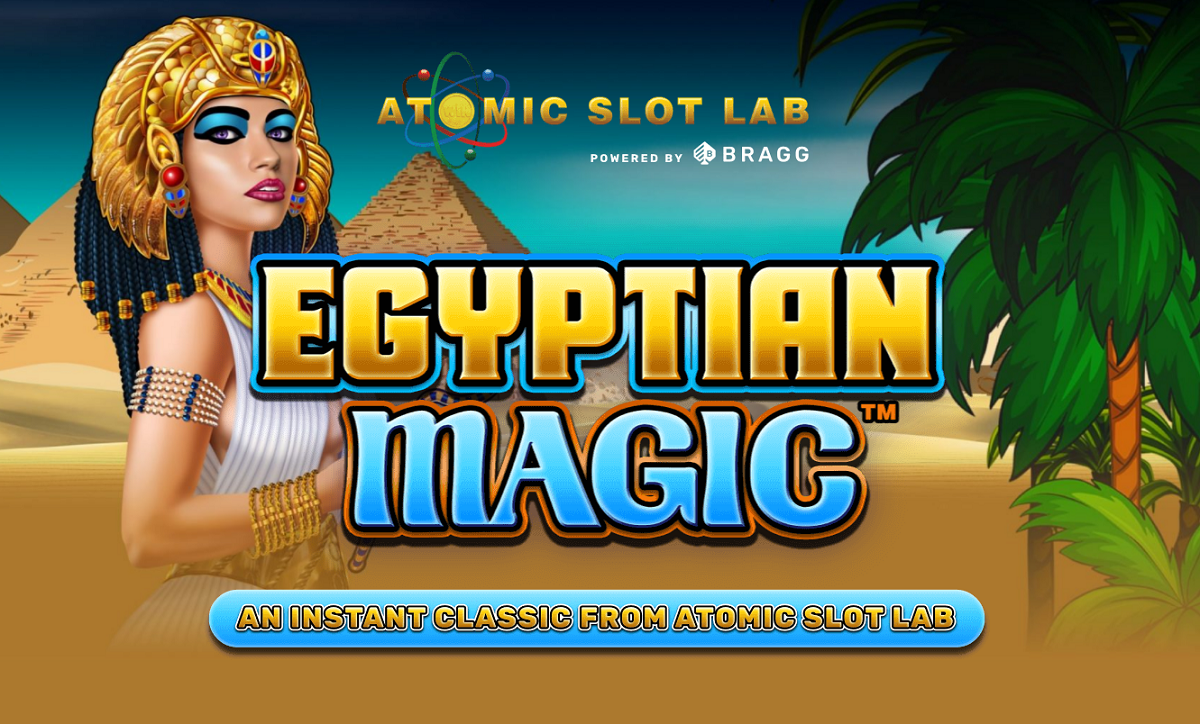 Bragg's New Studio Atomic Slot Lab Launches Debut Title Egyptian Magic