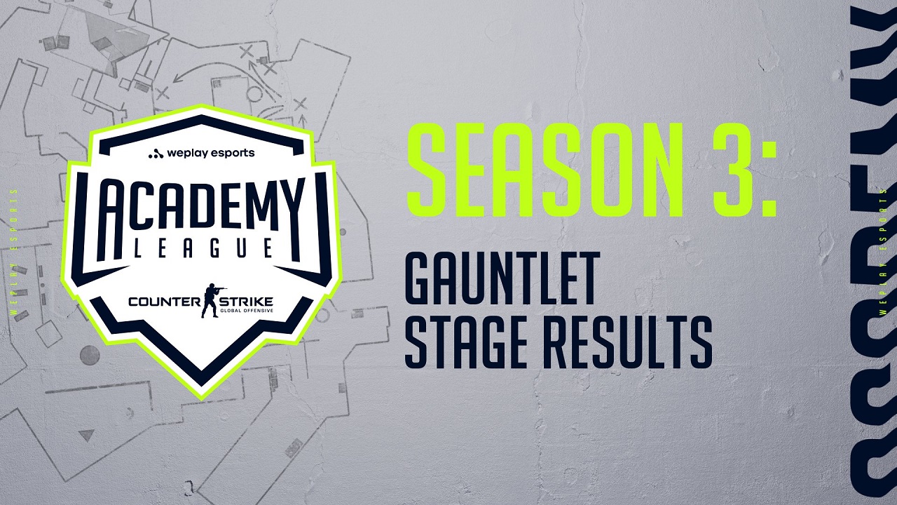 WePlay Academy League Season 3: Gauntlet Stage Results
