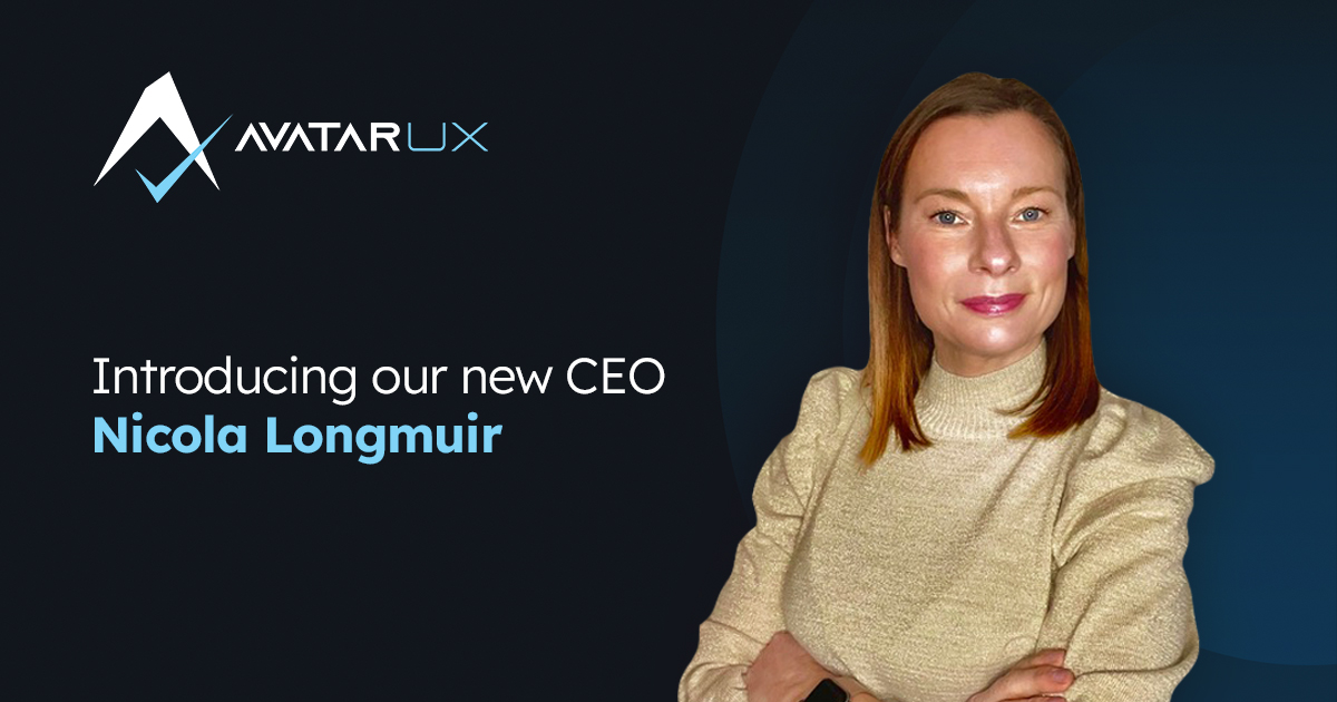 AvatarUX appoints Nicola Longmuir as CEO to accelerate growth strategy