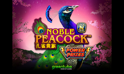 Elegance abounds in Greentube's Power Prizes™ - Noble Peacock™