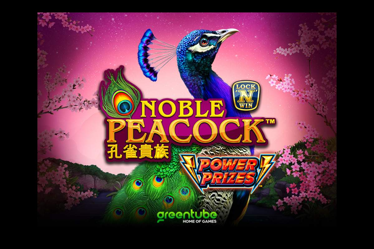 Elegance abounds in Greentube's Power Prizes™ - Noble Peacock™