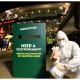 Paddy Power unveil COVID test amnesty box outside Emirates