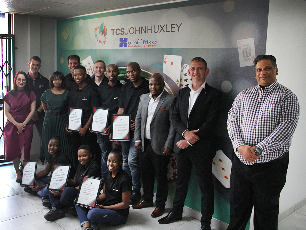 TCSJOHNHUXLEY Africa and umAfrika Gaming Technologies to jointly support the 2022 Learnership Programme