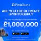 Social gaming disruptor PickGuru launches with £1m promotion to crown the UK's ultimate sports fan