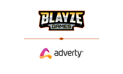 Adverty launches two new mobile games through partnership with Blayze Games