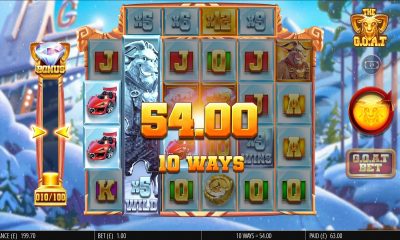 Blueprint Gaming brings The G.O.A.T to life in latest slot creation