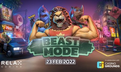 Feel the burn in Relax Gaming and CasinoGrounds' fierce release Beast Mode