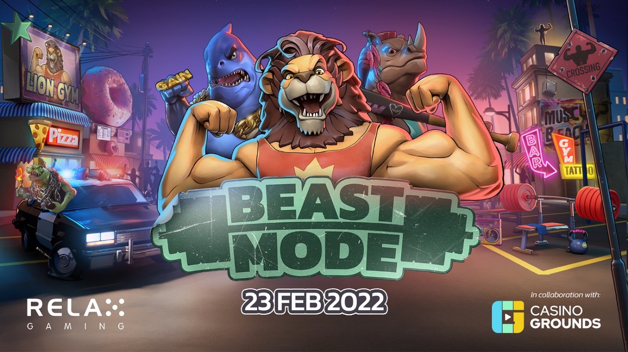 Feel the burn in Relax Gaming and CasinoGrounds' fierce release Beast Mode