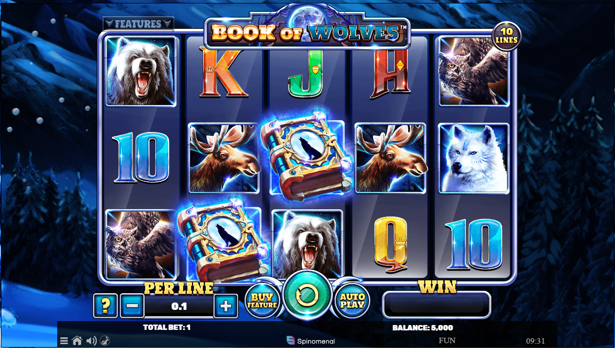 Spinomenal's Book of Wolves slot leaps onto the market