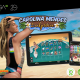 Carolina Mendes stars in Lucky Wave, the latest Portuguese Celebrities game from MGA Games