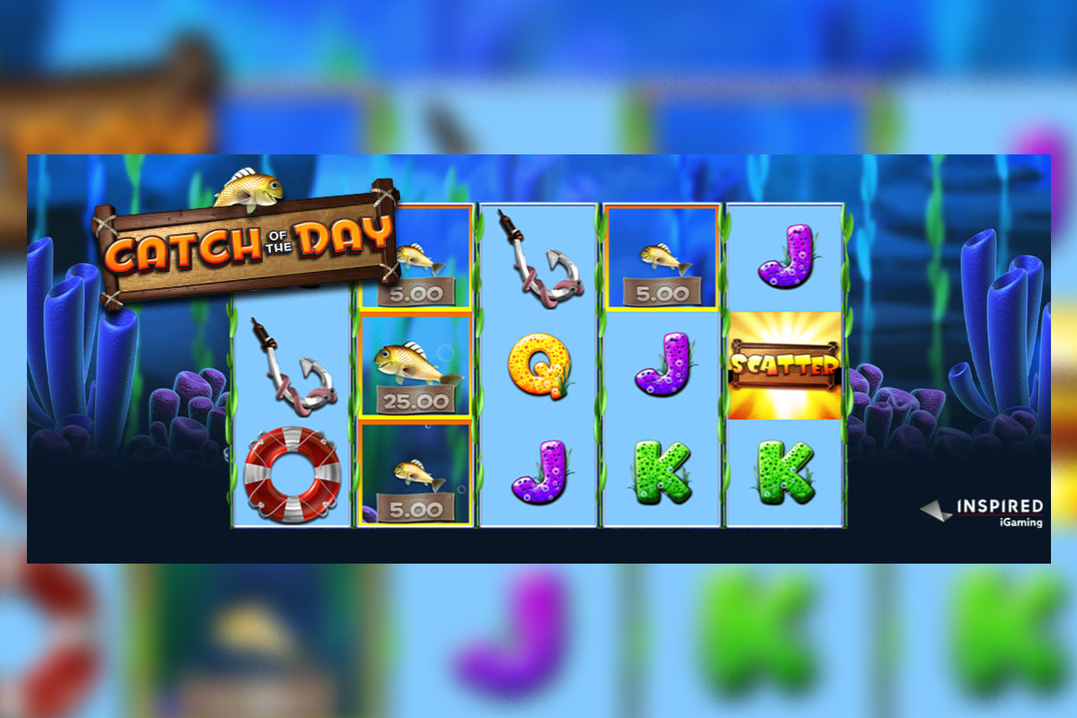 Inspired Launches Catch of the Day, a Fishing-themed Online & Mobile Slot Game