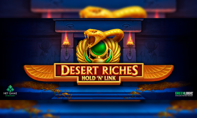 Enter the big win temple with Desert Riches Hold ‘N’ Link from Stakelogic