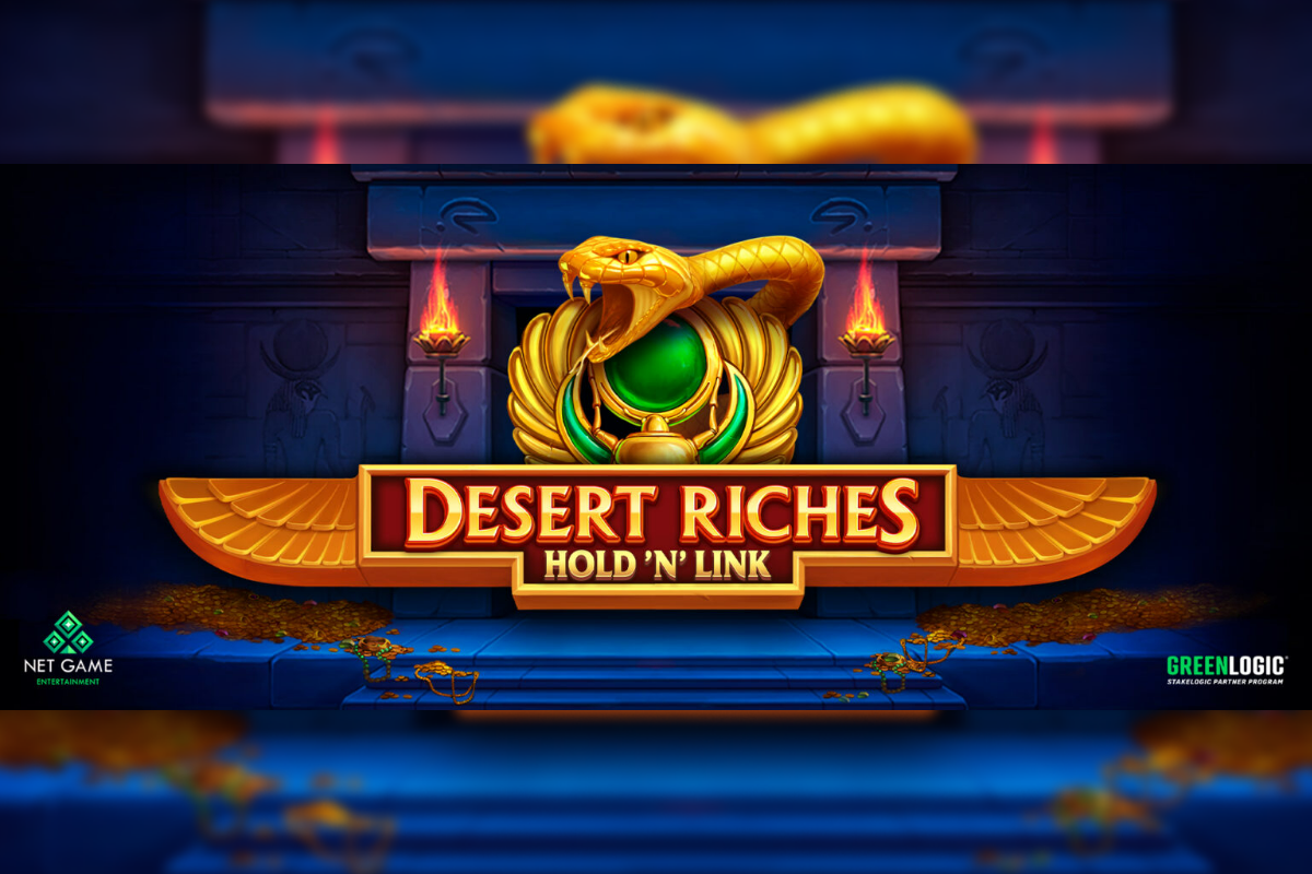 Enter the big win temple with Desert Riches Hold ‘N’ Link from Stakelogic