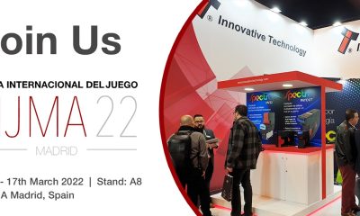 ITL’s cash recyclers and biometric solutions centre stage at gaming show in Madrid
