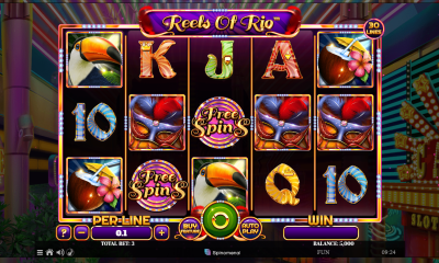Spinomenal releases its marvellous Reels of Rio slot