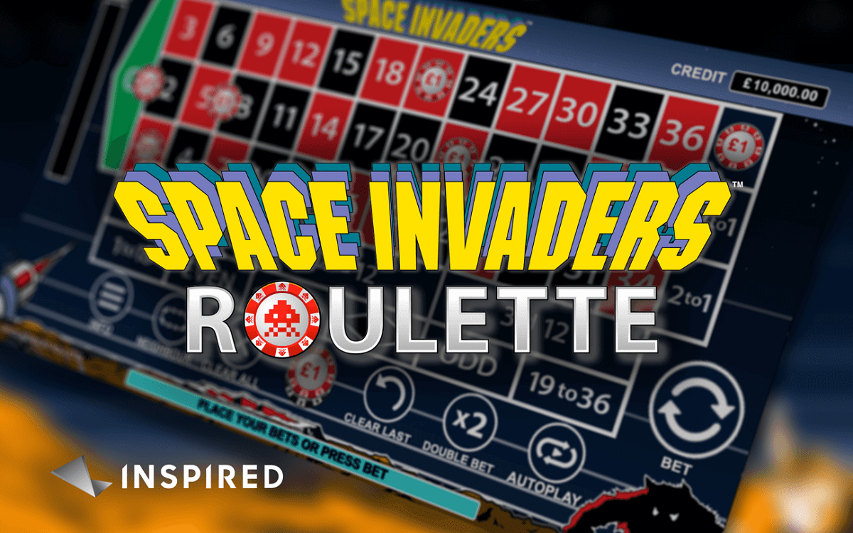 INSPIRED LAUNCHES SPACE INVADERS ROULETTE