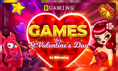 BGaming celebrates St. Valentine’s Day by releasing a set of romance-themed slots!