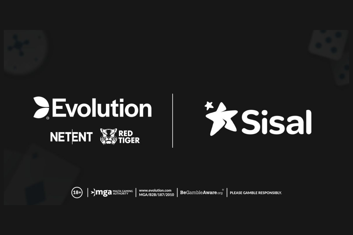 Evolution builds on Sisal partnership with slots and jackpots from NetEnt and Red Tiger brands