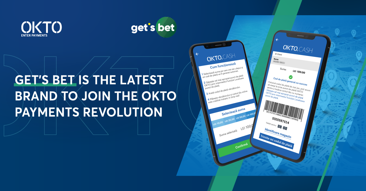 Get's bet is the latest brand to join the OKTO payments revolution