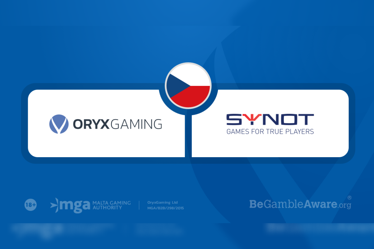 Bragg’s ORYX Gaming now live in Czech Republic with SYNOT Group