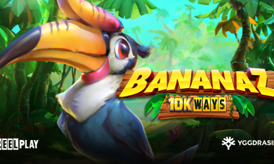 Yggdrasil and ReelPlay get down to monkey business in BANANAZ 10K WAYS