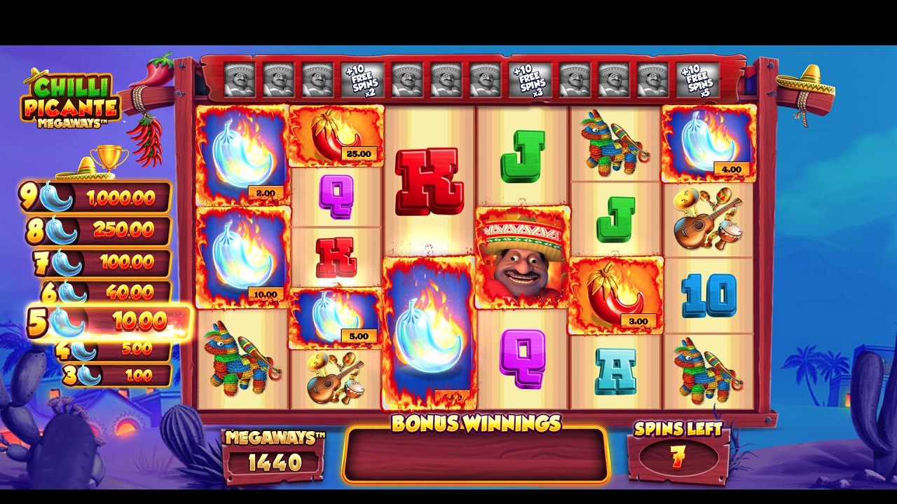 Blueprint introduces a fiesta of fun with its latest slot release Chilli Picante Megaways™