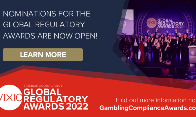 VIXIO GamblingCompliance Global Regulatory Awards 2022 Nominations Now Open