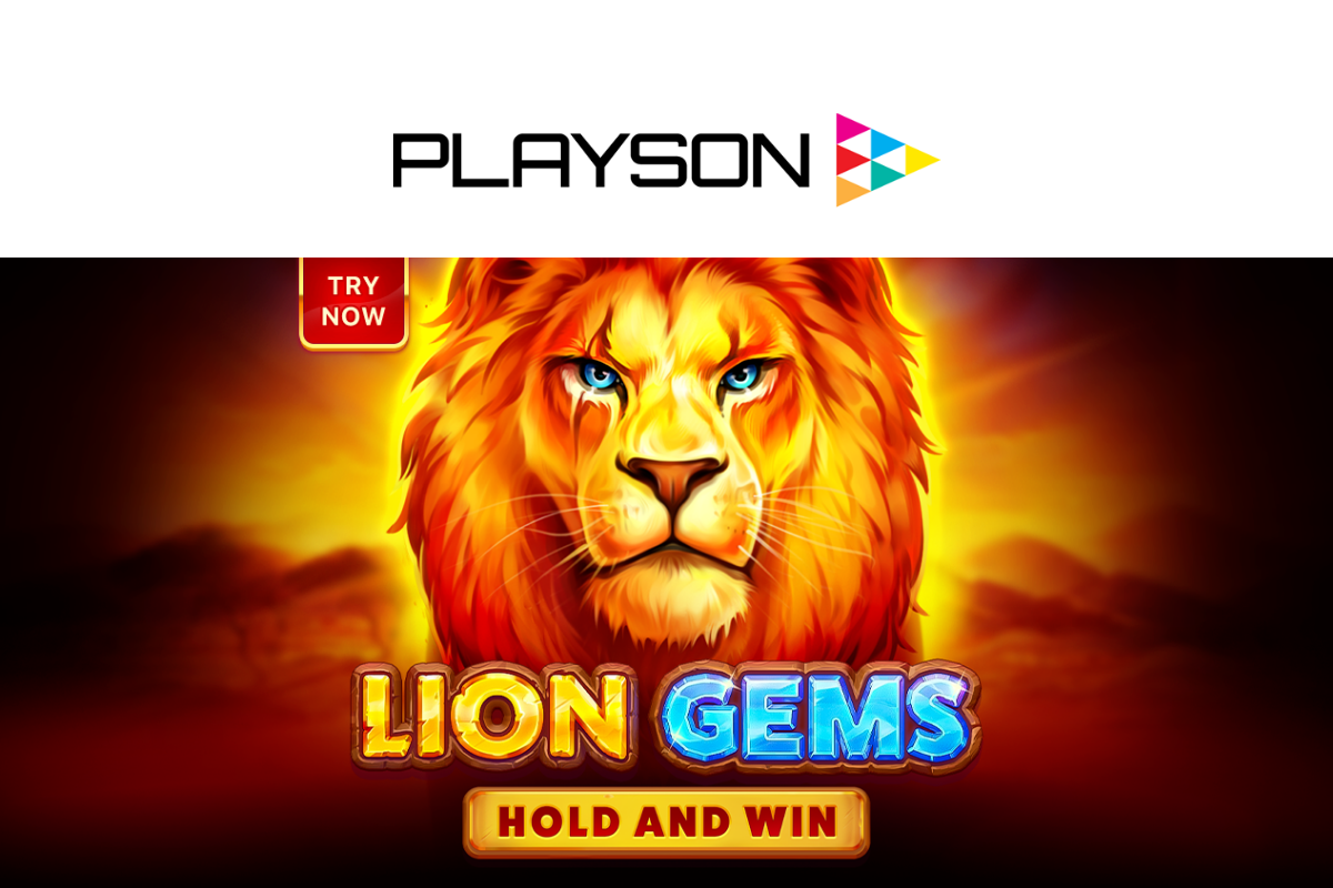 Playson ventures into the jungle with Lion Gems: Hold and Win