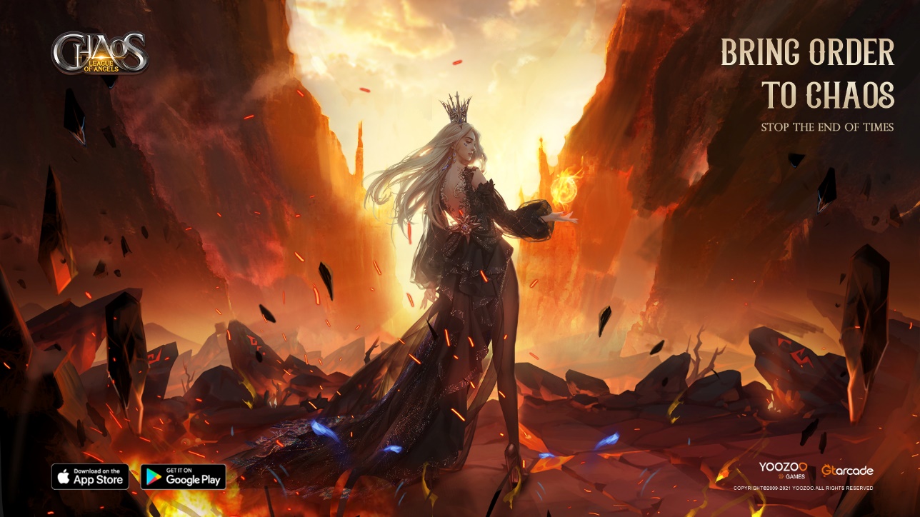 League of Angels: Chaos is now available for pre-registration, with Milestone event to unlock rewards