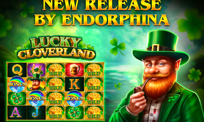 Endorphina's newest Lucky Cloverland slot!